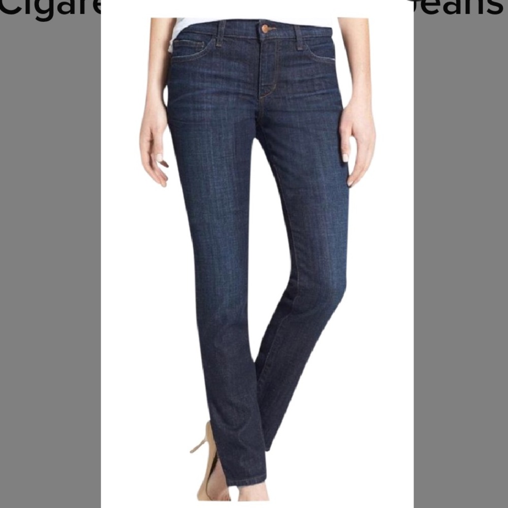Joe’s Dark Wash Cigarette Jeans Like New